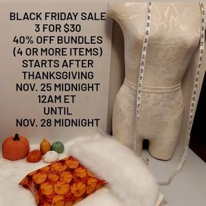 BLACK FRIDAY SALE